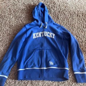 university of Kentucky Nike zip up hoodie